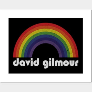 David Gilmour | Rainbow Vintage Posters and Art